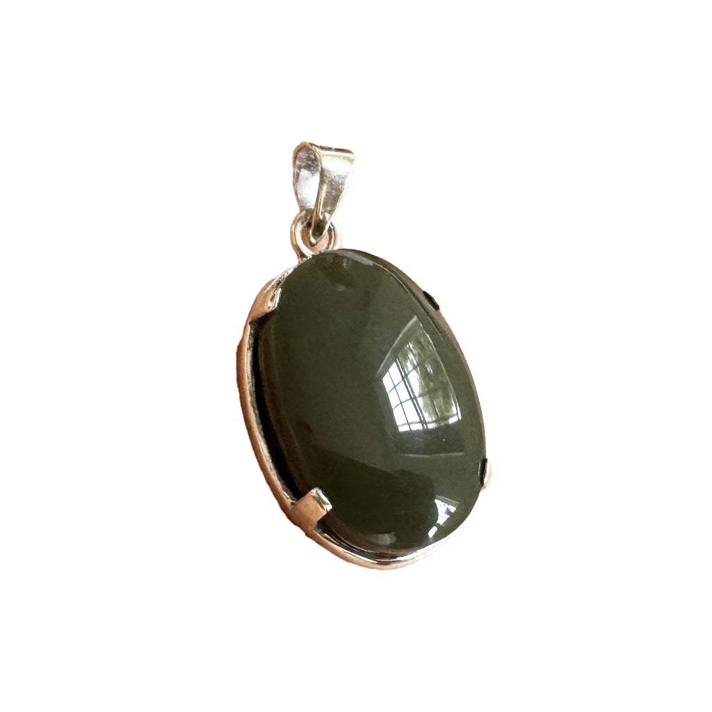 Green Aqeeq Pendant